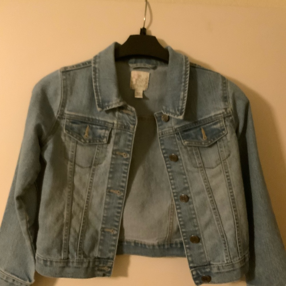 EST 1989  Place girls medium size 7/8 jean jacket